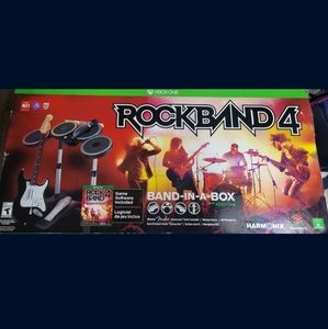 Xbox One Rock Band 4- Band In A BOX NEVER OPENED!